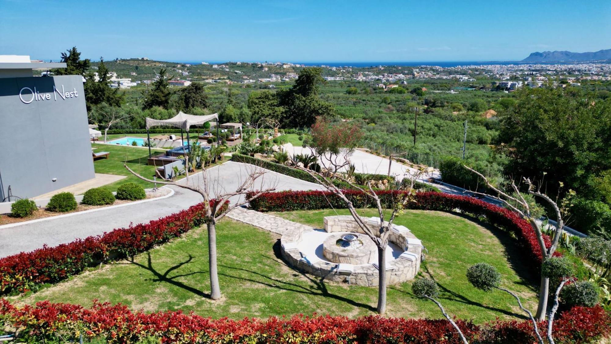 OliveNest Chania | Luxury Villa Complex Perivólia Extérieur photo
